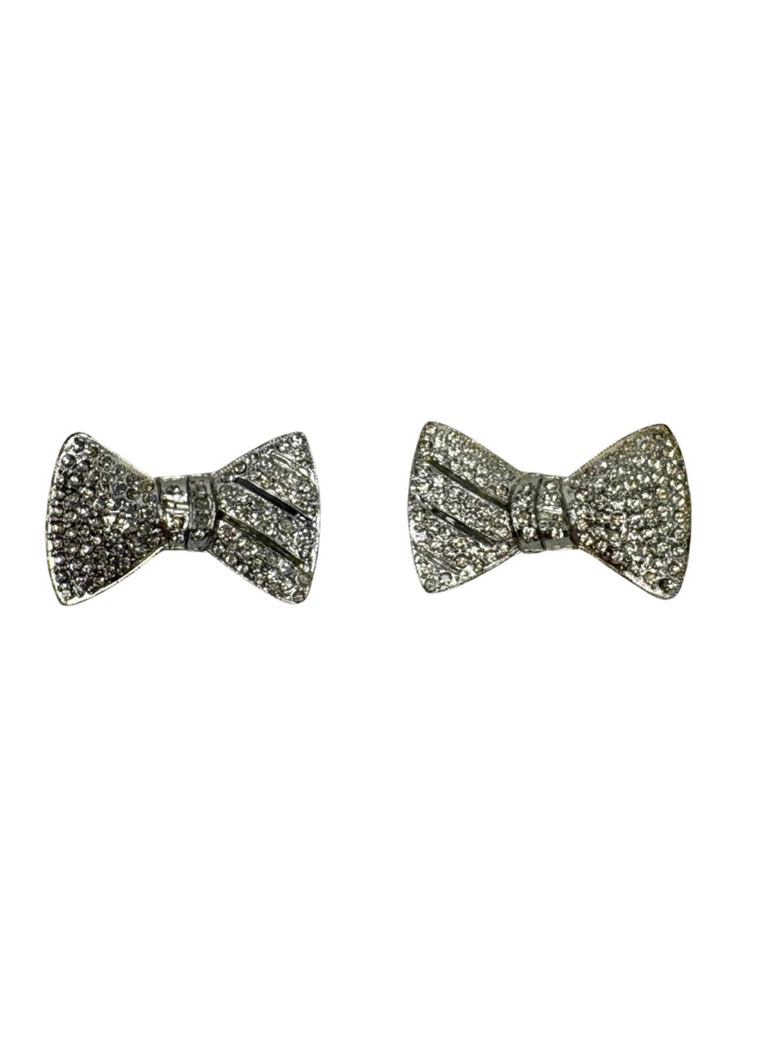Vintage 1950's Amco Sterling Silver Bow Brooches